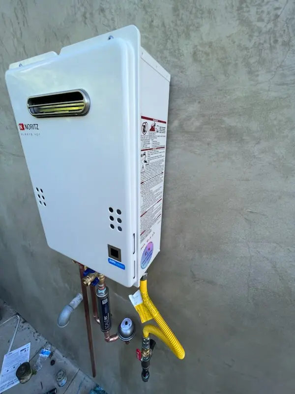 Tankless water heater installation for Montevallo homes